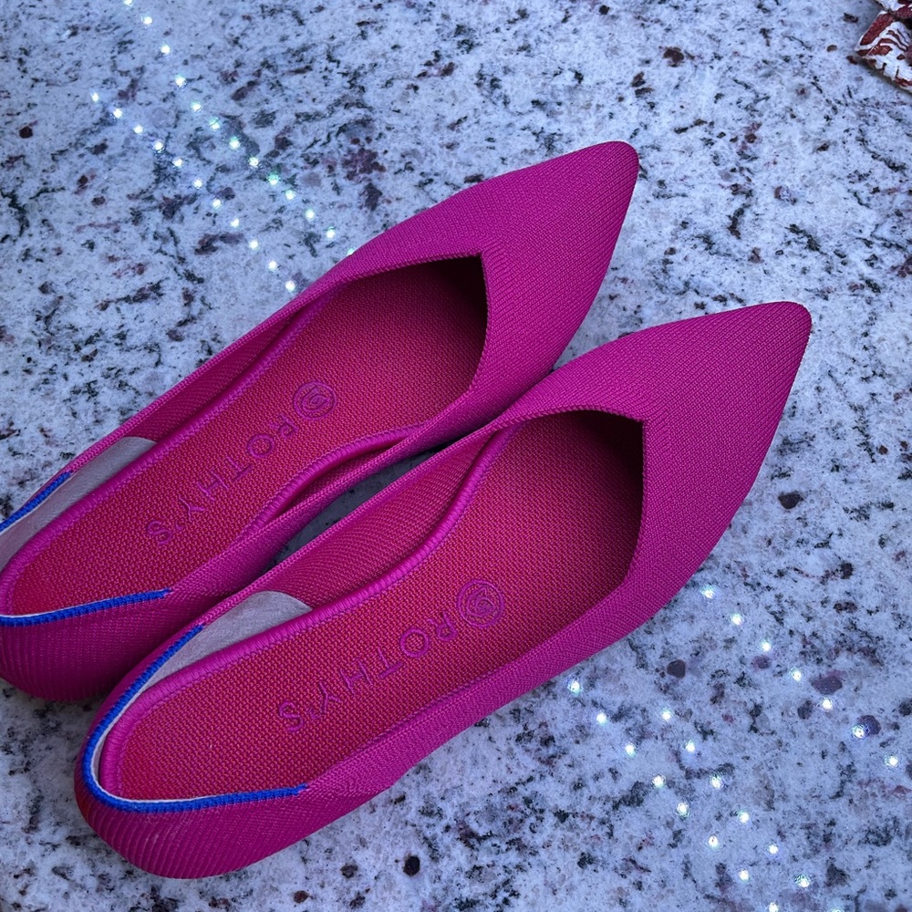 Rothy’s The Point  hot pink